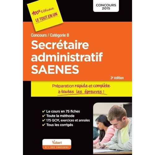 Secrétaire Administratif Saenes - Catégorie B