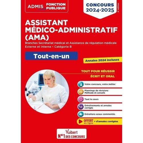 Concours Assistant Médico-Administratif (Ama) - Tout-En-Un