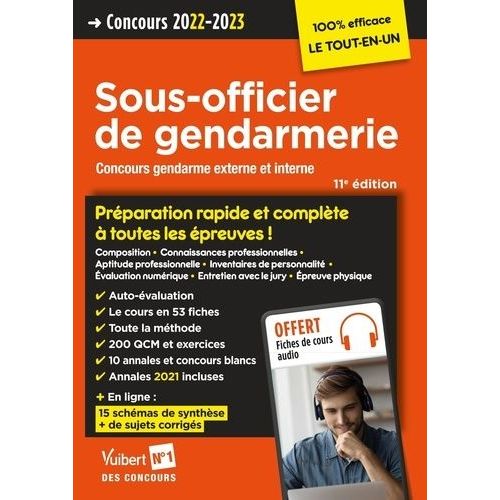 Sous-Officier De Gendarmerie - Concours Gendarme Externe Et Interne