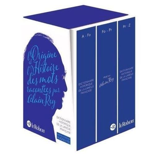 Dictionnaire Historique De La Langue Française - Coffret 3 Volumes