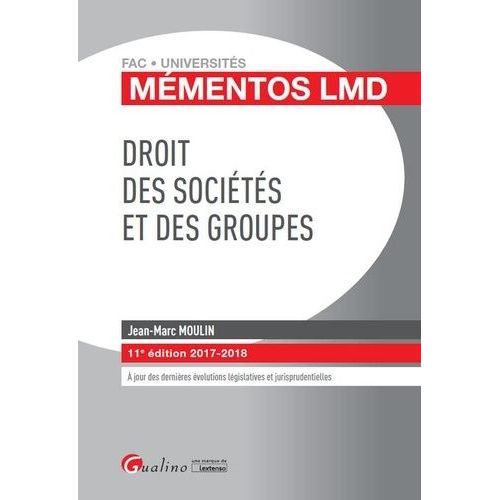 Droit Des Sociétés Et Des Groupes