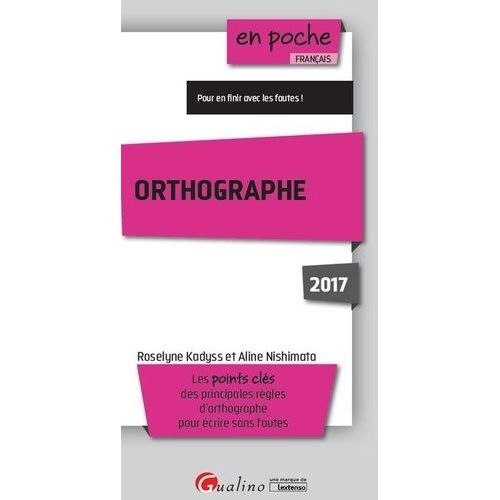 Orthographe