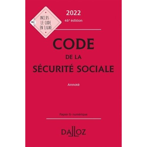 Code De La Sécurité Sociale Annoté