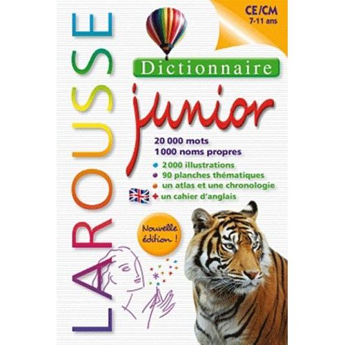 Dictionnaire Larousse Junior - 7/11 Ans Ce/Cm