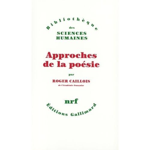Approche De La Poesie