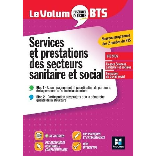 Services Et Prestations Des Secteurs Sanitaire Et Social Bts