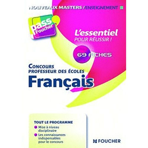 Français - Concours Professeur Des Écoles