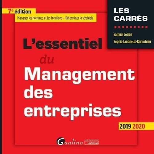 L'essentiel Du Management Des Entreprises