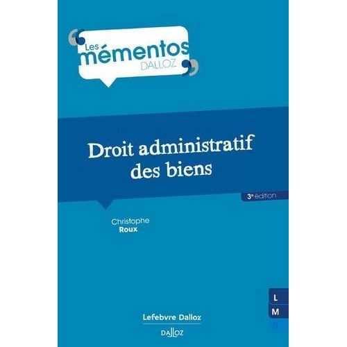Droit Administratif Des Biens