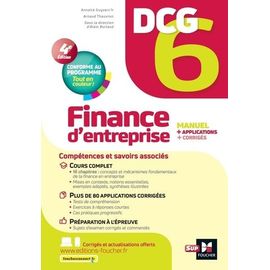 Finance D'entreprise Dcg 6 - Manuel Et Applications