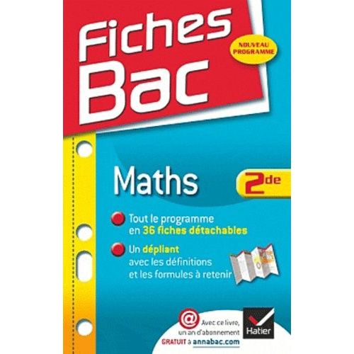 Mathématiques 2de