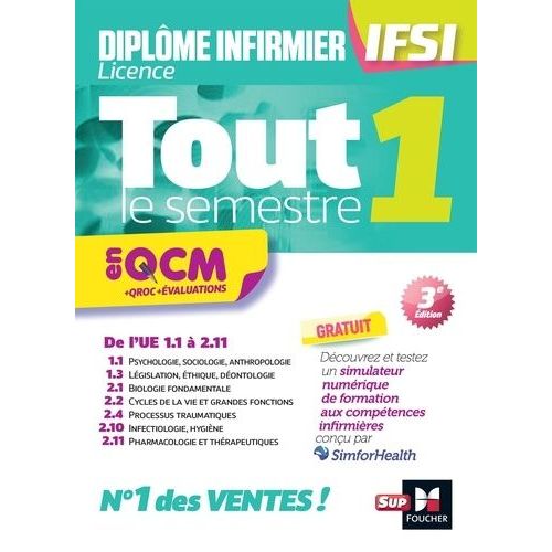 Tout Le Semestre 1 En Qcm + Qroc + Évaluations - De L'ue 1.1 À 2.11