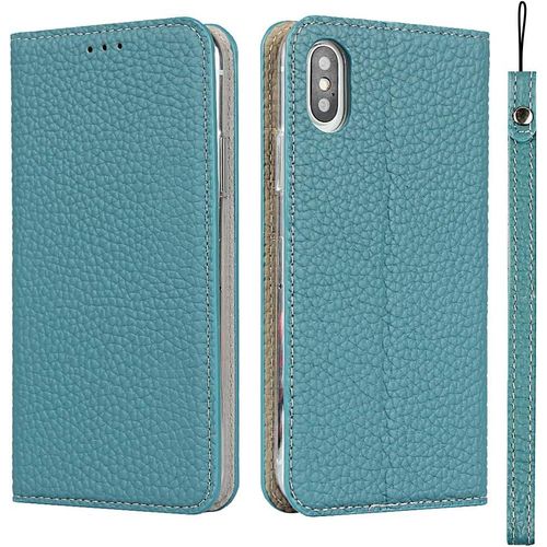Gothicana By Empetui Coque Pour Iphone 13 [Housse En Cuir Véritable] [Rfid Blocage] [Emplacement Pour Carte] [Béquille], Etui À Rabat Etui Pochette Portefeuille Pour Iphone 13-Orange