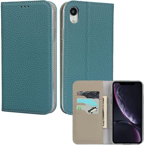 Gothicana By Empetui Coque Pour Iphone 13 [Housse En Cuir Véritable] [Rfid Blocage] [Emplacement Pour Carte] [Béquille], Etui À Rabat Etui Pochette Portefeuille Pour Iphone 13-Orange