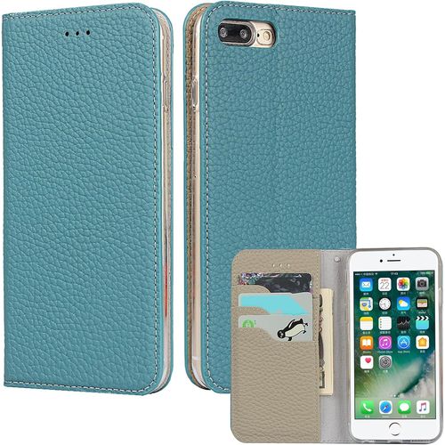 Gothicana By Empetui Coque Pour Iphone 13 [Housse En Cuir Véritable] [Rfid Blocage] [Emplacement Pour Carte] [Béquille], Etui À Rabat Etui Pochette Portefeuille Pour Iphone 13-Orange