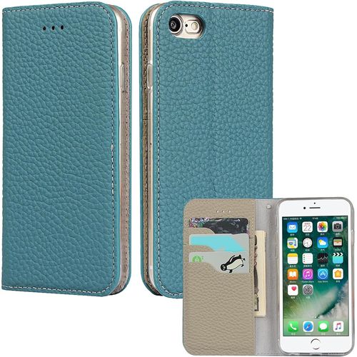 Gothicana By Empetui Coque Pour Iphone 13 [Housse En Cuir Véritable] [Rfid Blocage] [Emplacement Pour Carte] [Béquille], Etui À Rabat Etui Pochette Portefeuille Pour Iphone 13-Orange