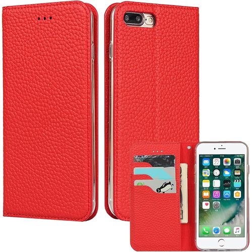 Gothicana By Empetui Coque Pour Iphone 13 [Housse En Cuir Véritable] [Rfid Blocage] [Emplacement Pour Carte] [Béquille], Etui À Rabat Etui Pochette Portefeuille Pour Iphone 13-Orange