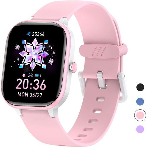 Fitness Tracker Activité Enfants, Ip68 Étanche Smartwatch Avec Moniteur De Fréquence, Montre De Fitness, Montre Pour Enfants, Cadeaux D'anniversaire Pour Garçons Et Filles De 6-16 Ans