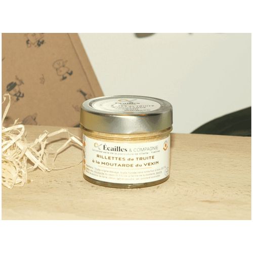 Rillettes De Truite Fumée À La Moutarde Du Vexin - 100g