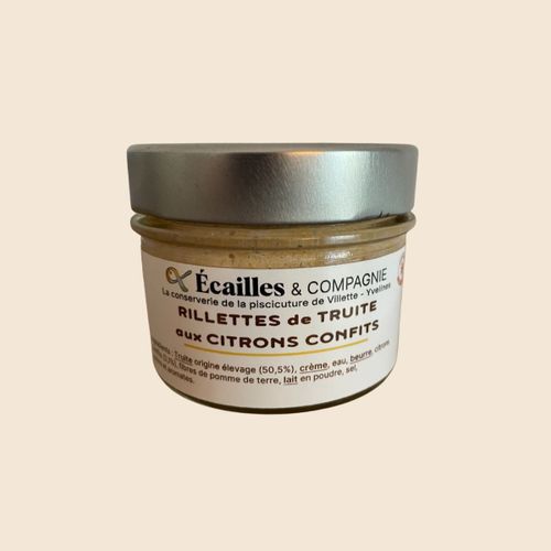 Rillettes De Truite Aux Citrons Confits - 100g