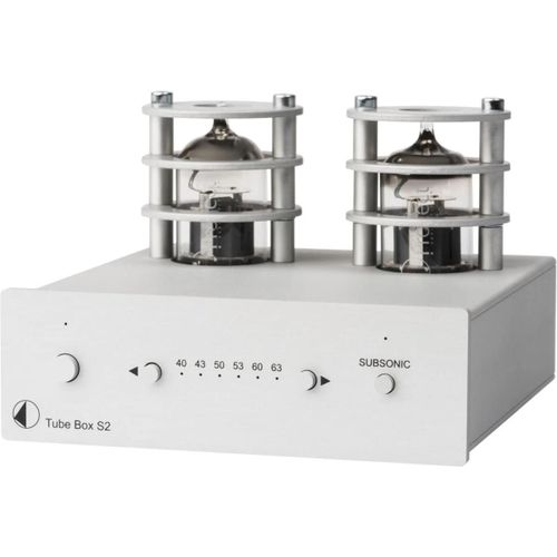 Préampli phono Pro-Ject Tube Box S2 Silver