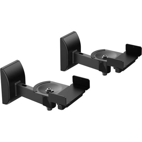 Support d'enceinte NorStone Bookshelves Wall Mount Noir (la paire)