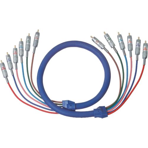 Câble stéréo RCA Oehlbach Blue Magic 5.1 (2 m)