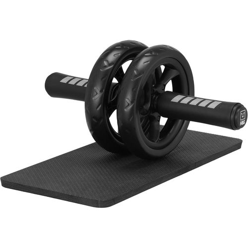 Roue Abdominale Musculation Homme Femme - Kit Appareil Abdos Avec Tapis Épais - Accessoires Pour Fitness Materiel Sport Et Maison - Roulette Abdominaux À Double Glissement[Yun4140061]