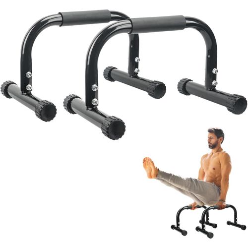Parallettes, Push-Up Bars, Barre Parallele, Matériel De Sport De Haute Qualité Et Stabilité Optimale, Barres De Levage, Calisthenics, Gymnastique, Entraînement De Rue, Musculation[Yun4140073]