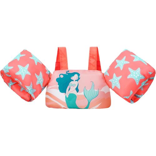 Gilet De Natation Pour Enfants, Brassards Pour Enfant Avec Harnais D'épaule, Gilet Flottant Aides À La Formation De Natation Pour Bébés De 2-6 Ans Garçons Filles, 14-23 Kg[Yun4140281]