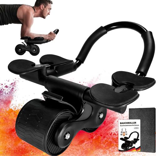 Appareil D'entraînement Pour Abdominaux Pour La Maison - Abdos Musculation Appareil Appareil De Fitness Pour La Maison - Roue Abdominale À Rebond Automatique[Yun4141083]