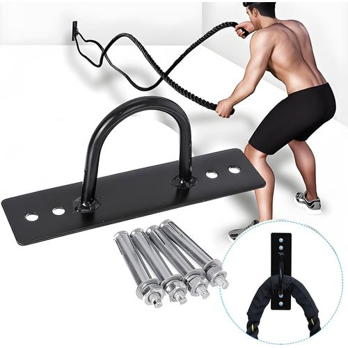 Ancrage De Corde De Combat, Support D'ancrage Mural Et De Plafond Avec Matériel De Montage Pour Systèmes De Musculation, Balançoires, Hamacs, Etc.[Yun4140866]
