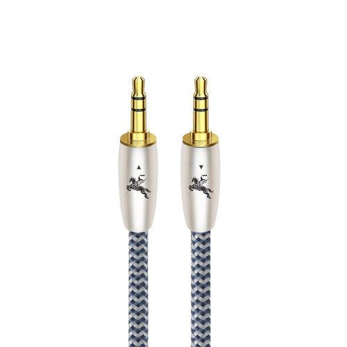 Câble Auxiliaire Jack 3.5Mm Mâle Vers Mâle (Hi-Fi Sound) - 6N Ofc Câble Jack Audio Stéréo Pour Systèmes Stéréo, Ordinateurs Portables, Xmartphones, Tablettes, Récepteurs 1M[YIN4181587]
