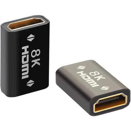 Coupleur Hdmi 8K, Connecteur Hdmi Femelle Vers Femelle, Prend En Charge, Ethernet, Adaptateur Hdmi, Connecteur Haute Vitesse, Compatible Avec Dvd, Blu-Ray, Tv..[YIN4181428]