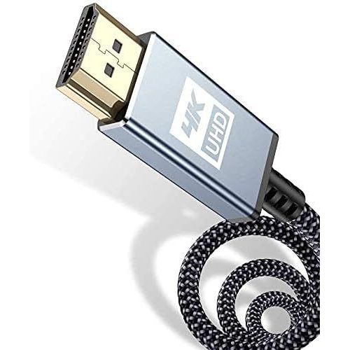 Câble Hdmi 4K 10M,Câble Hdmi 2.0 Haute Vitesse Par Ethernet En Nylon Tressé Supporte 4K@60Hz 2K@144Hz 3D/Hdr Retour Audio-Cordon Hdmi Pour Lecteur Blu-Ray/ Ps3/Ps4/ Tv 4K Ultra Hd/[YIN4182268]