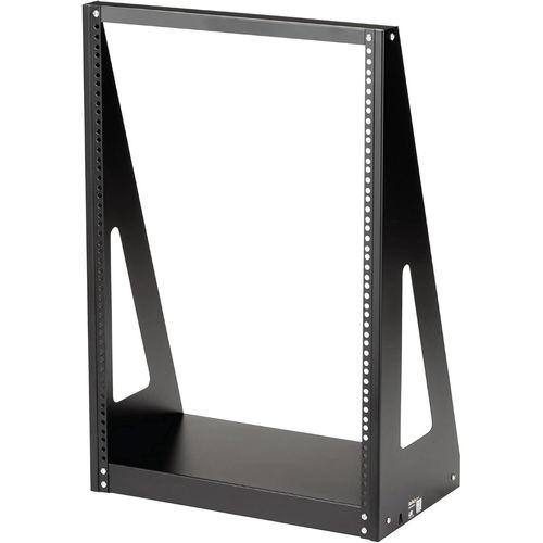 Rack Serveur 16U 19" À Cadre Ouvert 2 Montants - Rack Audio Vidéo Multimédia Baie Informatique / Baie De Brassage - Max 160Kg (2Postrack16)[YIN4180897]