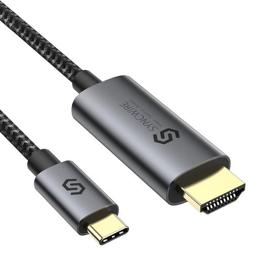 Câble Hdmi 4K 1,8M, Haute Performance 18 Gbps Avec Ethernet, 4K@60Hz Par Ethernet En Nylon Tressé Supporte 3D/ Retour Audio[YIN4181364]