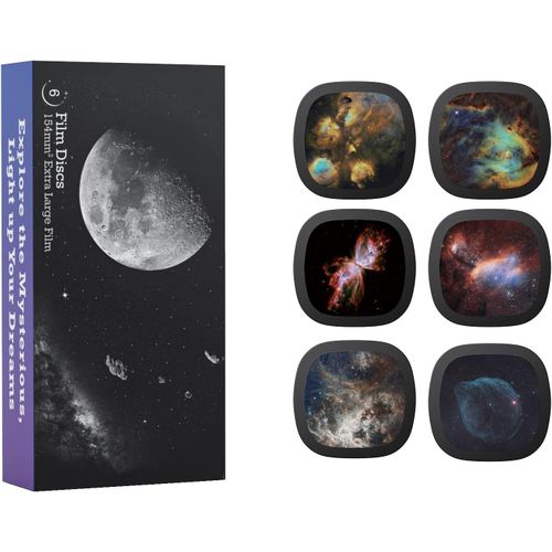 Disques Réalistes - Disques Pour Meteor Und Galaxy Projecteur, Diapositives 5K Ultra Hd Pour Planétarium Domestique, Jeu De 6 Disques Sans Projecteur (Nebula 6)[YIN4186058]