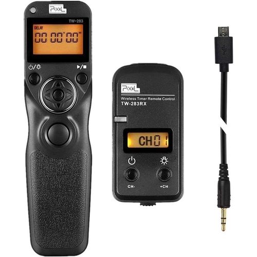 Sans Fil Numérique Télécommande Tw283-90 Intervallomètre Déclencheur À Distance Avec Minuterie Pour Fujifilm Gfx 50S X-Pro2 X-T2 X-T20 X-T1 X-T10 X-E3 X-E2S X-A3 X-A2 X-A10 X100F X[YIN4186801]