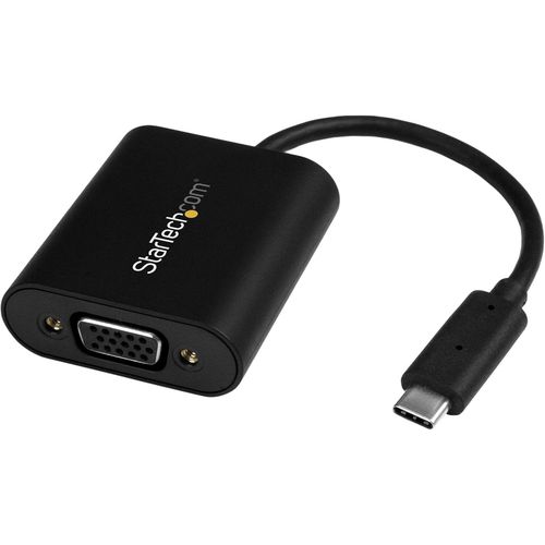 Adaptateur Usb-C Vers Vga Avec Switch Pour Mode Présentateur - Convertisseur Usb Type-C Vers Hd15 - 1920X1200 (Cdp2Vgasa)[YIN4184674]