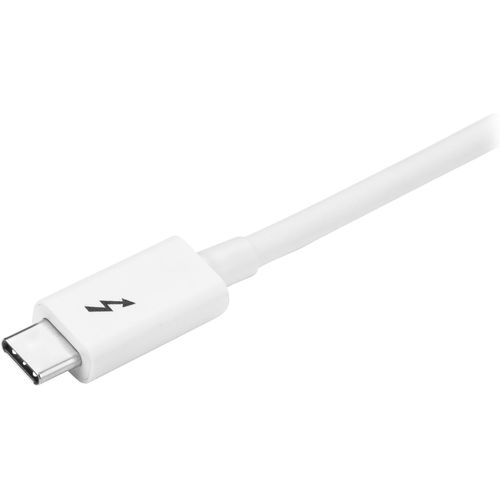 Câble Thunderbolt 3 De 1 M - 20 Gb/S - Compatible Thunderbolt, Usb Et Displayport - Blanc (Tblt3Mm1Mw)[YIN4186654]