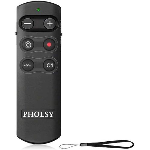 Rmt-P1Bt Bluetooth Caméra Télécommande Sans Fil Compatible Avec Sony Appareil Photo A1, A7C, A6100, A6400, A6600, A7M3, A7M4, A7Rm4, A7Sm3, A9, A9M2, Rx0M2, Rx100M7, Zv-1, Zv-E10[YIN4186664]