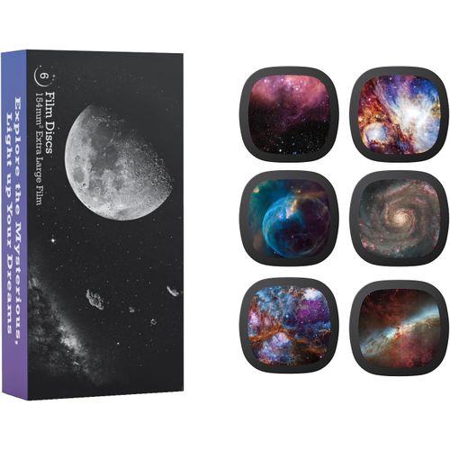 Disques Réalistes - Disques Pour Meteor Und Galaxy Projecteur, Diapositives 5K Ultra Hd Pour Planétarium Domestique, Jeu De 6 Disques Sans Projecteur (Nebula 1)[YIN4186060]