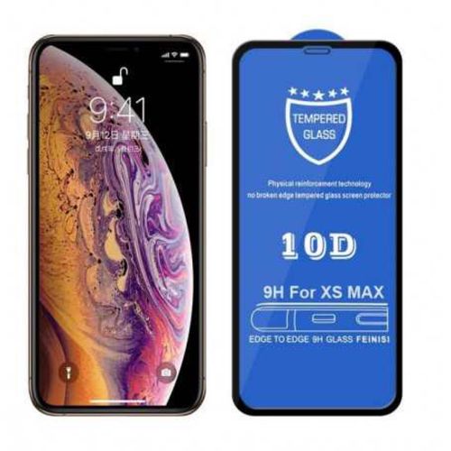 Verre Trempé 10d Pleine Couverture Pour Iphone Xr/11