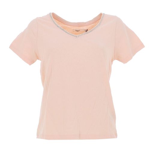 Tee Shirt Manches Courtes Deeluxe Lyvia Ts W M+ Corail Xs
