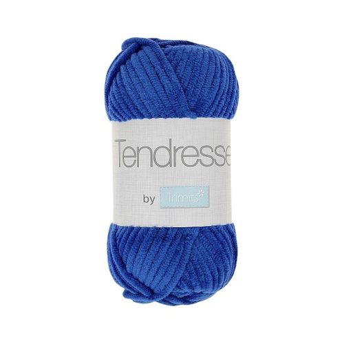 Fil Chenille Tendresse 100gr De Trimits : Douceur Et Confort Pour Toutes Vos Créations. Color : 144 Bleu