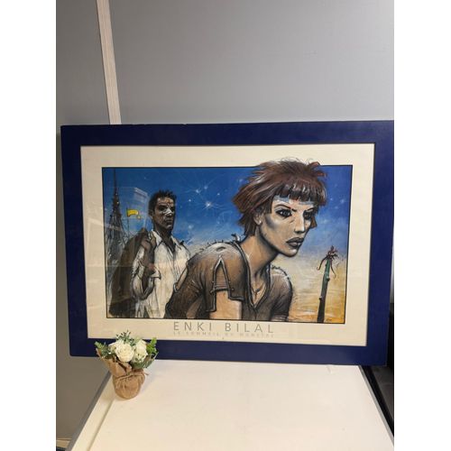 Tableau Enki Bilal, Bd, Bande Dessinée, Poster