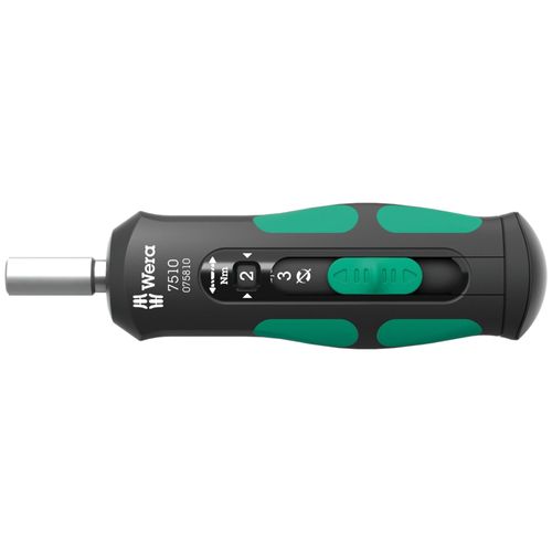 Tournevis dynamométrique 7510 1/4 pouce 1-3 Nm WERA