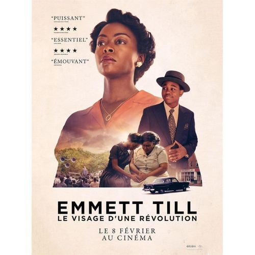 Emmett Till : Le Visage D'Une Révolution / Affiche Cinéma Originale 120x160 Cm Pliée. Année 2023