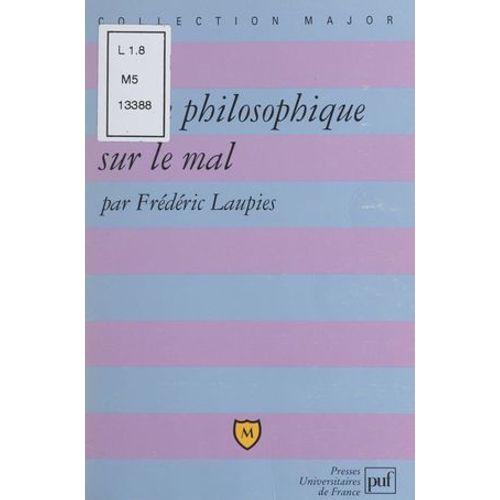 Leçon Philosophique Sur Le Mal